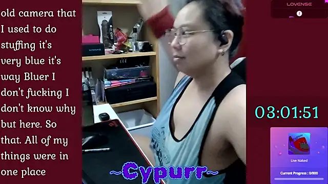 Snapshot of Cypurr chatting on May 7, 2026, 9:29 pm Cypurr online show from May 7, 2026, 9:29 pm
