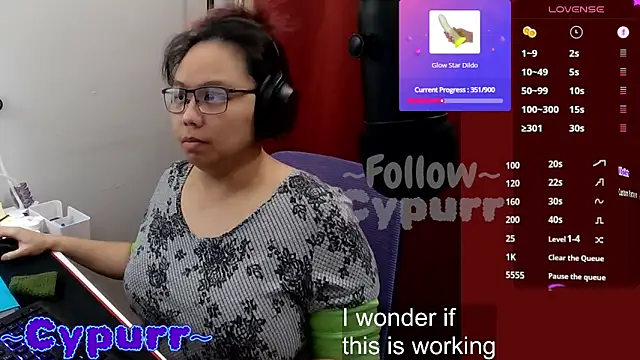 Snapshot of Cypurr chatting on April 7, 2026, 5:15 pm Cypurr online show from April 7, 2026, 5:15 pm