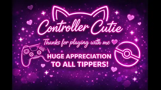 Snapshot of Controllercutie chatting on April 14, 2026, 2:38 am Controllercutie online show from April 14, 2026, 2:38 am