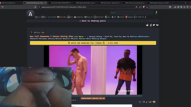 thiccboyshawn online show from April 23, 2026, 5:03 pm