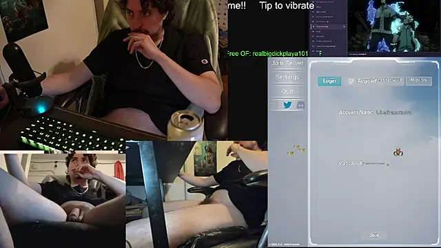 BigDickPlaya101 online show from May 28, 2026, 6:54 am