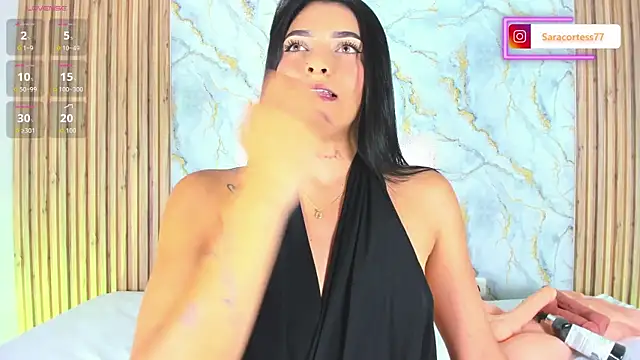 Saracortess online show from June 22, 2026, 11:02 pm