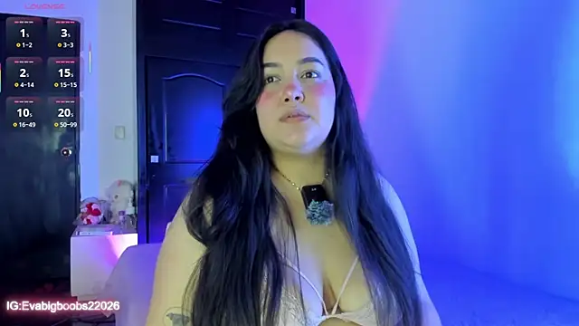 EvaBigBoobs online show from July 2, 2026, 5:57 am