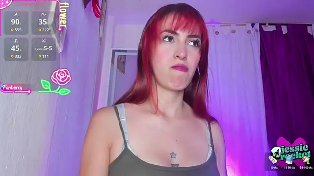 jessierocketx online show from November 22, 2025, 9:24 pm