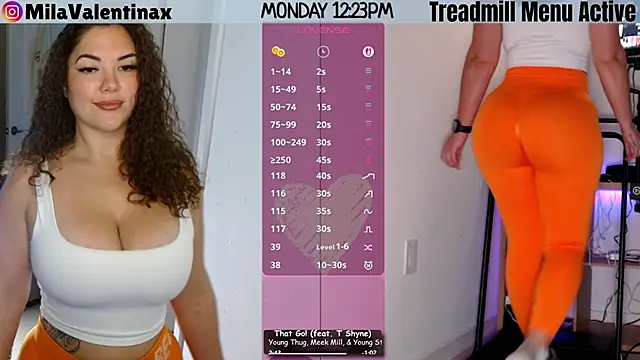 MilaValentina online show from February 23, 2026, 5:24 pm