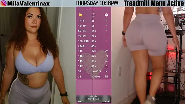 MilaValentina online show from May 22, 2026, 2:20 am