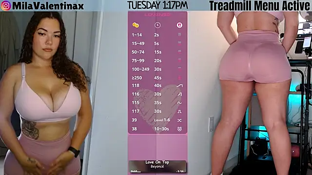 MilaValentina online show from April 21, 2026, 5:19 pm