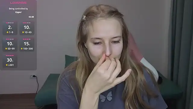 Jessy Ginger online show from March 29, 2026, 9:22 am