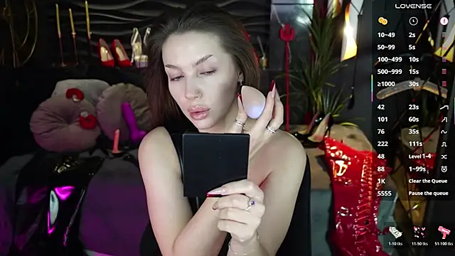 MistressDarsy online show from December 14, 2025, 6:30 am