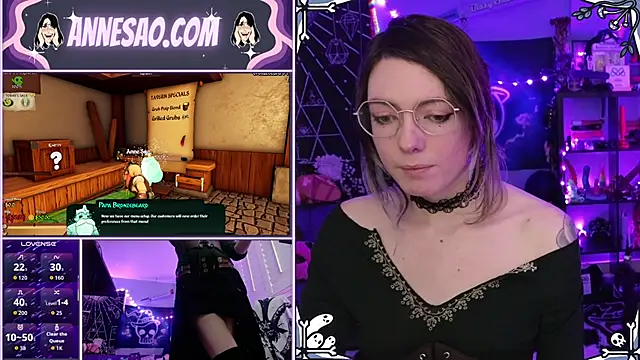 AnneSao online show from January 12, 2026, 1:12 am