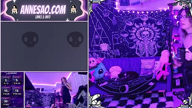 AnneSao online show from January 16, 2026, 12:25 am