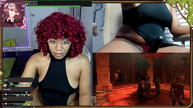 Snapshot of Cheybaaee chatting on August 9, 2026, 3:23 am Cheybaaee online show from August 9, 2026, 3:23 am