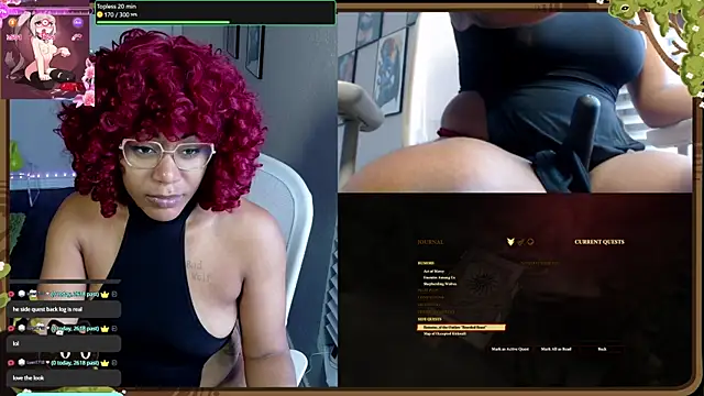 Snapshot of Cheybaaee chatting on August 8, 2026, 5:42 pm Cheybaaee online show from August 8, 2026, 5:42 pm