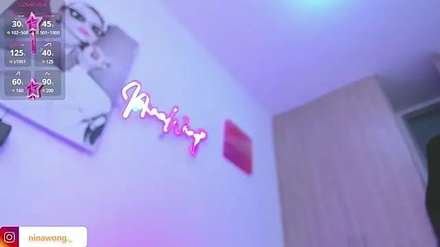 Snapshot of NinaWong chatting on March 19, 2025, 7:38 pm NinaWong online show from March 19, 2025, 7:38 pm