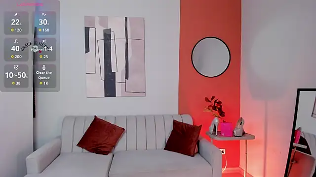 GraceElizabeth  online show from February 26, 2026, 8:31 pm