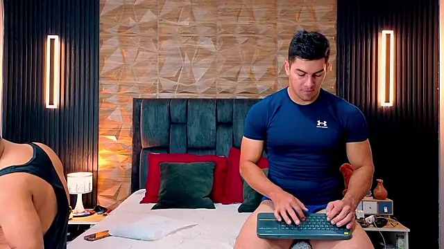 FelipeAndMarcello3 online show from January 19, 2026, 2:21 pm