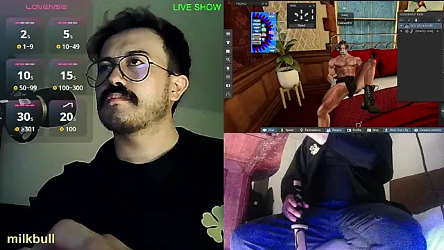 Snapshot of milkbull chatting on May 27, 2026, 11:45 pm milkbull online show from May 27, 2026, 11:45 pm