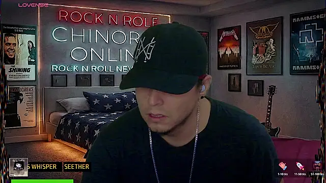 chino roz online show from May 12, 2026, 4:57 pm
