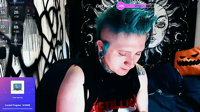 Marieblueeyes online show from April 5, 2026, 9:10 pm