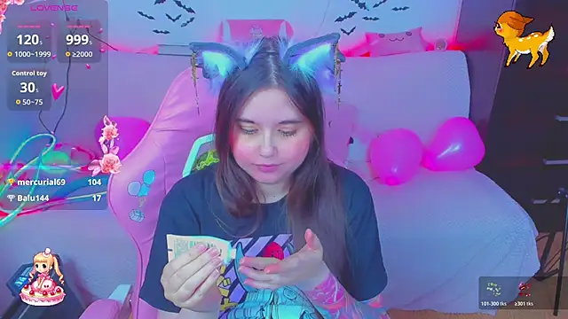 Lolisuccub online show from February 12, 2026, 5:45 pm