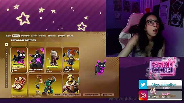 Abysparadise online show from February 24, 2026, 3:18 am