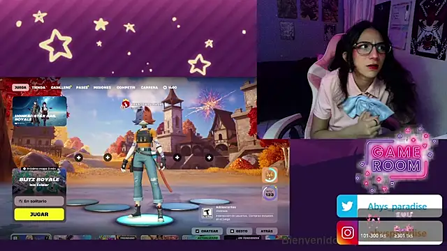 Abysparadise online show from February 27, 2026, 1:17 am