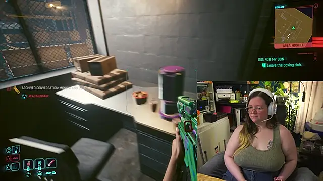 Snapshot of Geeky_Kitten chatting on October 5, 2025, 9:00 am Geeky Kitten online show from October 5, 2025, 9:00 am