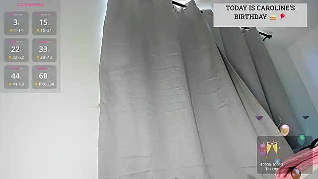 caroline tovar online show from March 14, 2026, 7:09 pm