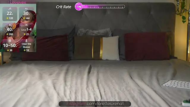 Snapshot of Lorettelorena chatting on March 6, 2025, 8:27 pm Lorettelorena online show from March 6, 2025, 8:27 pm