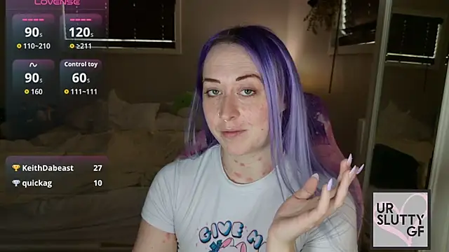 ursluttygf online show from April 18, 2026, 3:47 pm