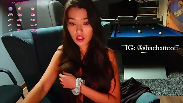 Snapshot of shachatteof chatting on October 1, 2025, 8:41 am shachatteof online show from October 1, 2025, 8:41 am