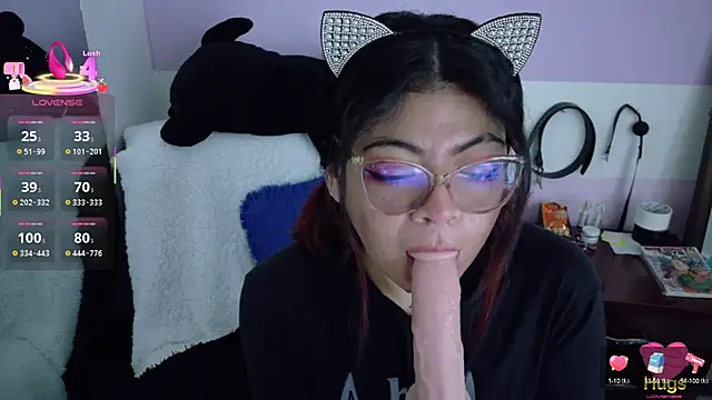 Snapshot of Catwhite_ chatting on October 6, 2025, 5:02 pm Catwhite online show from October 6, 2025, 5:02 pm