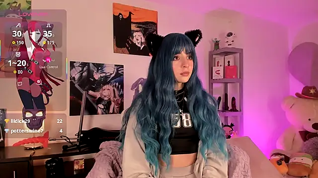 lolaaa bunny1 online show from December 1, 2025, 1:39 am