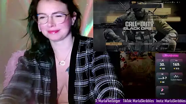 Snapshot of MarlaFknSinger chatting on January 15, 2025, 7:37 am MarlaFknSinger online show from January 15, 2025, 7:37 am