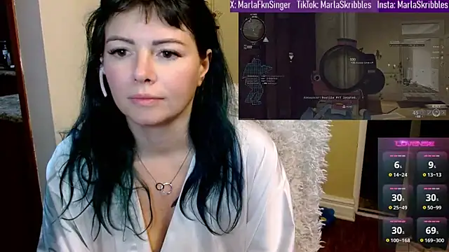 Snapshot of MarlaFknSinger chatting on January 17, 2025, 9:17 am MarlaFknSinger online show from January 17, 2025, 9:17 am
