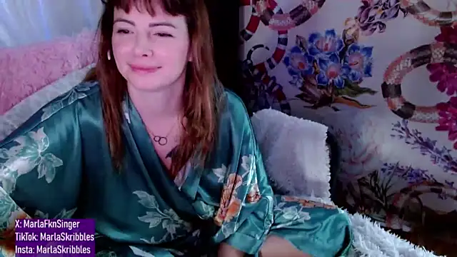 Snapshot of MarlaFknSinger chatting on January 5, 2025, 12:42 pm MarlaFknSinger online show from January 5, 2025, 12:42 pm