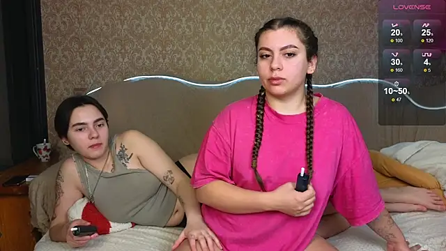 Snapshot of twobabesweet chatting on February 22, 2025, 4:40 am twobabesweet online show from February 22, 2025, 4:40 am