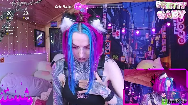 NekoCyber online show from November 23, 2025, 5:06 am