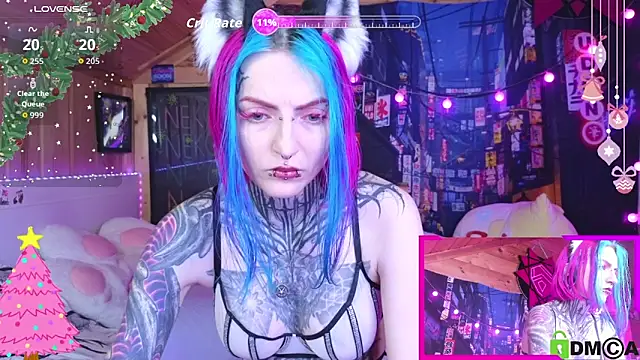 Snapshot of NekoCyber chatting on December 20, 2025, 5:10 am NekoCyber online show from December 20, 2025, 5:10 am