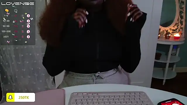 Snapshot of Thepanthera chatting on December 13, 2024, 1:12 pm Thepanthera online show from December 13, 2024, 1:12 pm