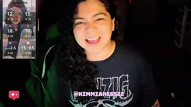 kimmiakiss22 online show from July 14, 2026, 1:38 am