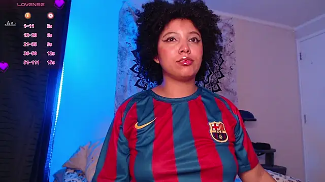 Snapshot of michell_bling1 chatting on February 19, 2025, 10:01 am michell bling1 online show from February 19, 2025, 10:01 am