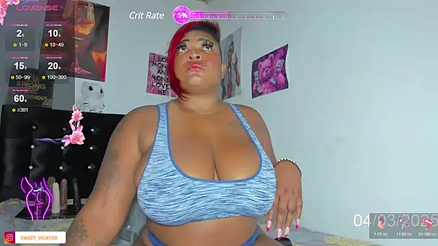 SWEETVICKY XX online show from March 4, 2025, 2:21 pm