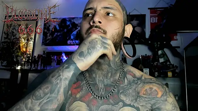 DEATHINK666XX online show from April 19, 2026, 6:10 pm