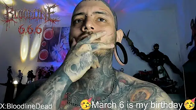 DEATHINK666XX online show from March 1, 2026, 6:30 pm