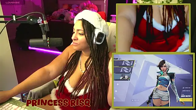 PrincessRisq online show from December 13, 2024, 1:26 am