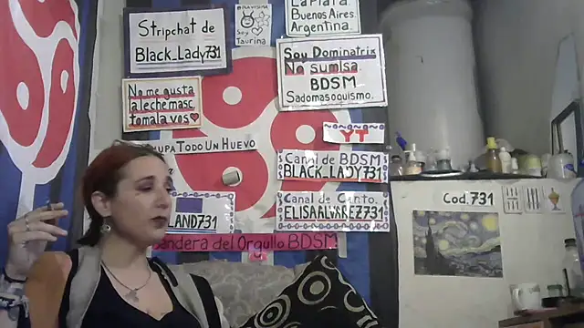 black lady731 online show from May 9, 2026, 7:06 pm