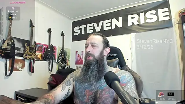 StevenRiseNYC online show from March 12, 2026, 1:04 pm