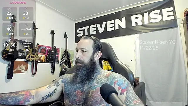 Snapshot of StevenRiseNYC chatting on November 23, 2025, 11:53 am StevenRiseNYC online show from November 23, 2025, 11:53 am